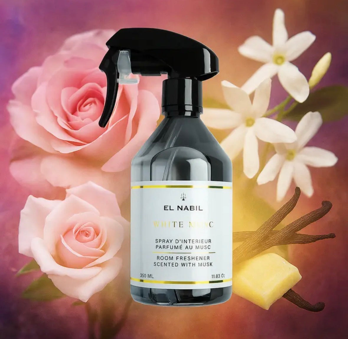 El Nabil - White Musc 350ML Parfum d’intérieur