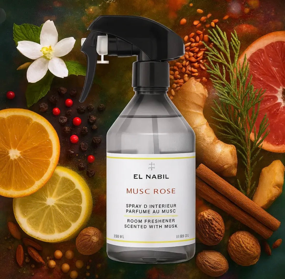 El Nabil - Musc Rose 350ML Parfum d’intérieur